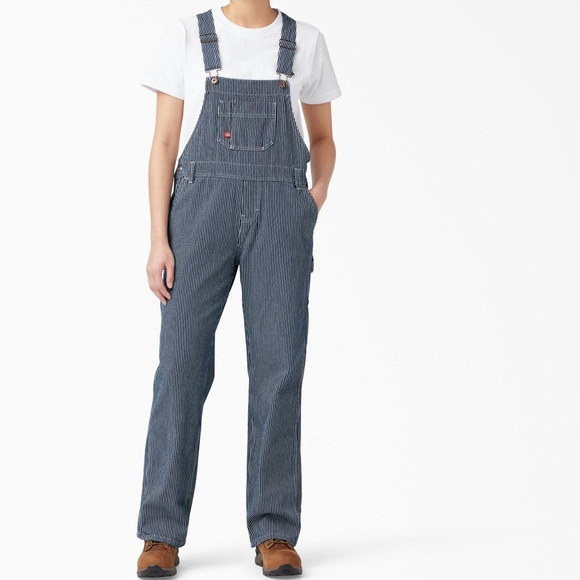 Dickies Pants & Jumpsuits Dickies Pinstripe Overalls Poshmark